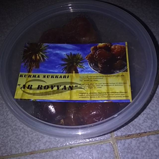 

Jual kurma sukkari berat 250g (grab only)