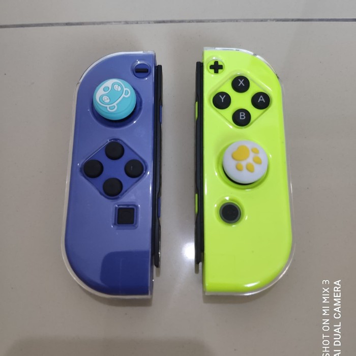 dark blue joycons