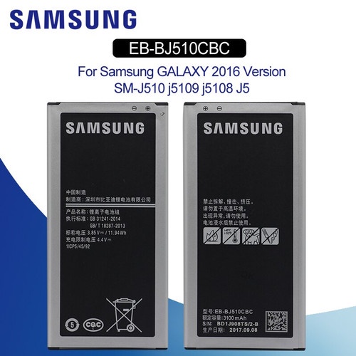BATTERY BATERAI SAMSUNG J510 ORI 100%-J5 2016