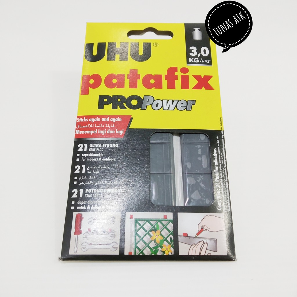 

UHU PATAFIX PROPOWER 3,0KG / 6 PADS