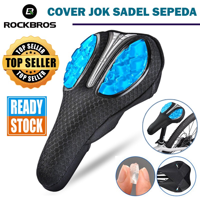 Cover Jok Sadel Sepeda Liquid Silicone Gel Bike Saddle Bicycle Seat Dudukan Alas Bantalan Duduk Sepe