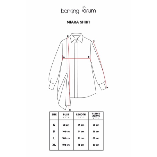 MIARA SHIRT - BENANG JARUM