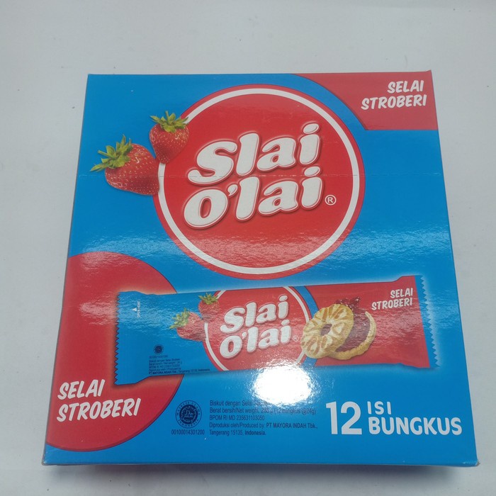 

BISKUIT SLAI OLAI STRAWBERRY BOX 12×24 GR ISI 12 PCS