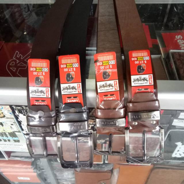 Ikat pinggang pria 100 % asli kulit