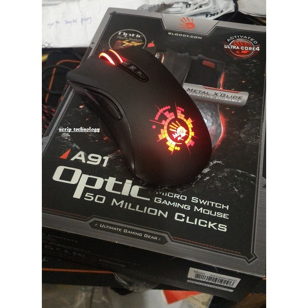 Mouse Gaming Bloody A91
