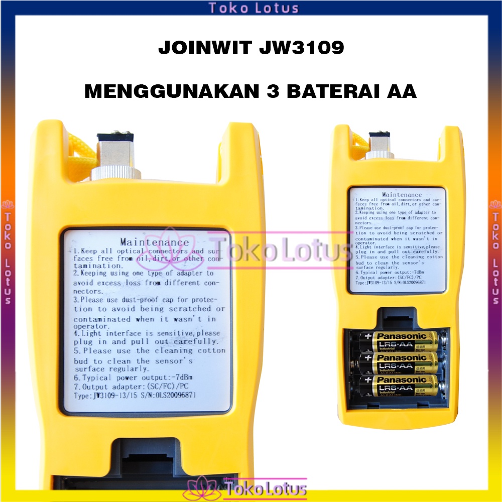 OPTICAL LIGHT SOURCE JOINWIT JW3109 OLS JOINWIT [Bisa Bayar Ditempat]