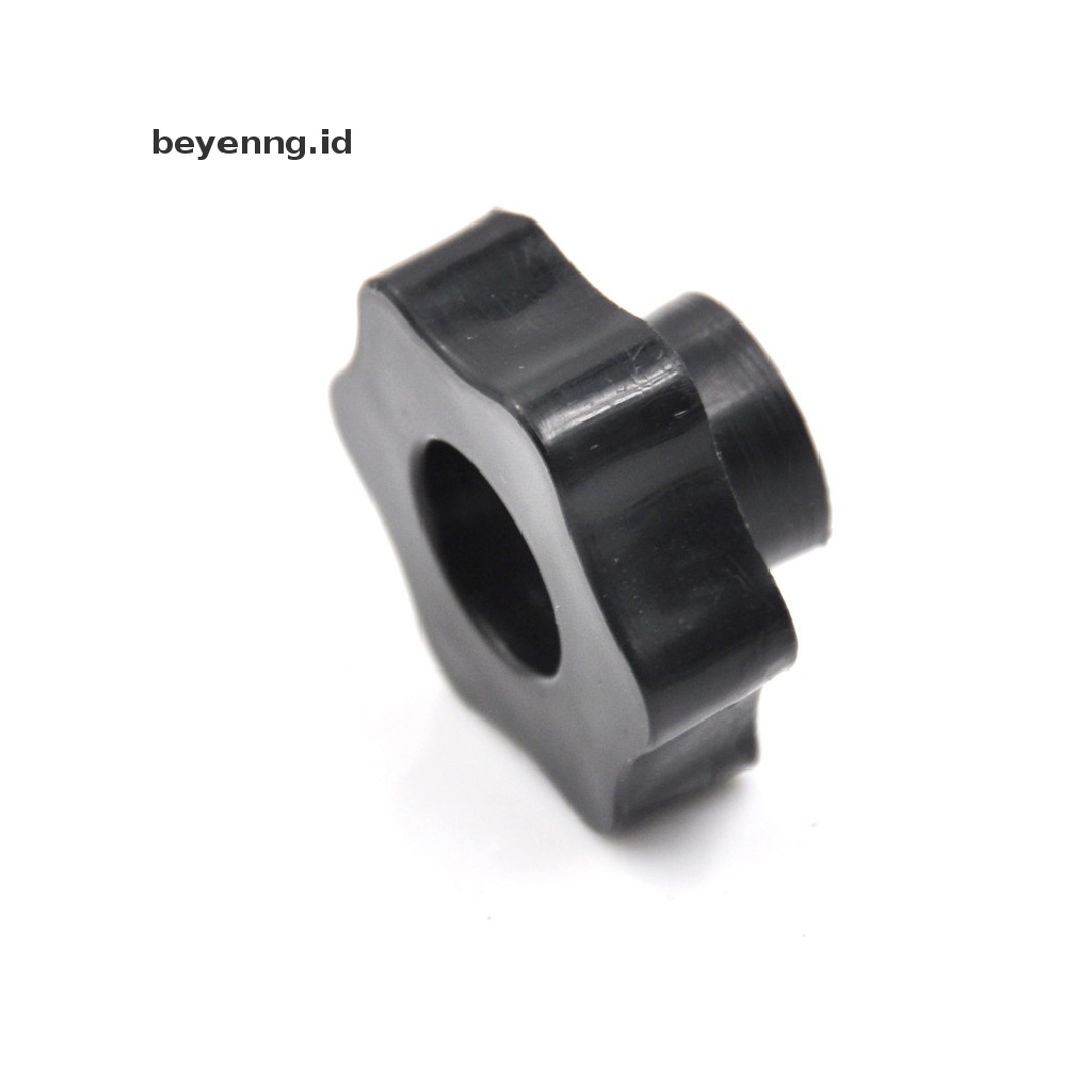 Beyen 4Pcs Knob Mur M6 Female Thread Bentuk Bintang Dengan Lubang Tembus