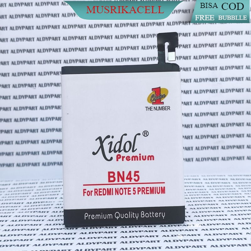 Original Xidol Baterai Batre Xiaomi Redmi Note 5 Pro BN45 Premium Quality Battery