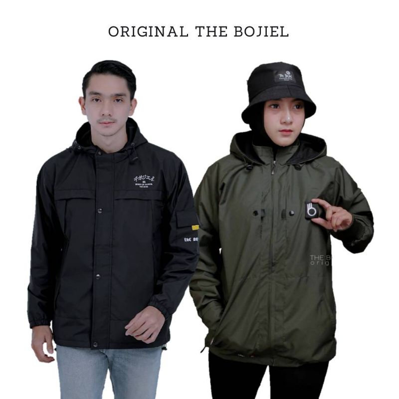 Jaket Pria Outdoor Taslan Waterpfoof Anti Tahan Air The Bojiel