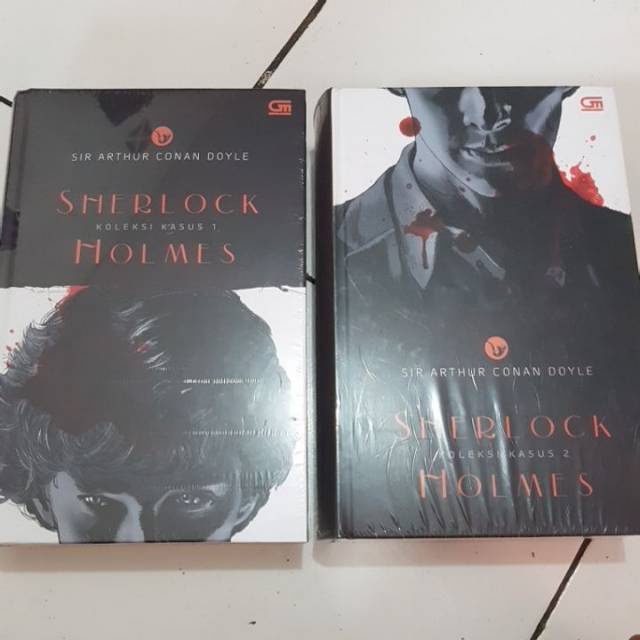 [INDONESIA] BUKU NOVEL SHERLOCK HOLMES KOLEKSI KASUS 1 DAN 2 - SIR ARTHUR CONAN DOYLE [ORIGINAL]