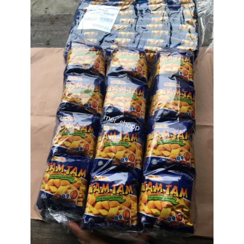 

TAM TAM SNEK KU IMPORT MALAYSIA JUAL 1 BUNGKUS ISI 40PCS (660GRAM)