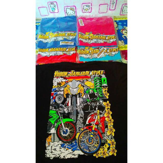 Kaos Vixion Costum Jari Jari Style Original Distro