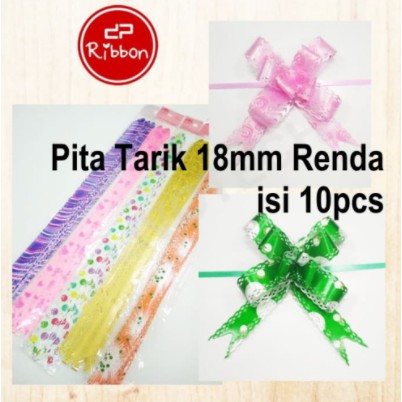 

✨ Pita Tarik Renda 18mm Serut Besar Hiasan Parcel Kado Souvenir