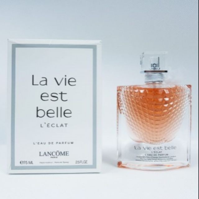 LANCOME LA VIE EST BELLE L'ECLAT L'EAU DE PARFUM 75ML DUS TESTER