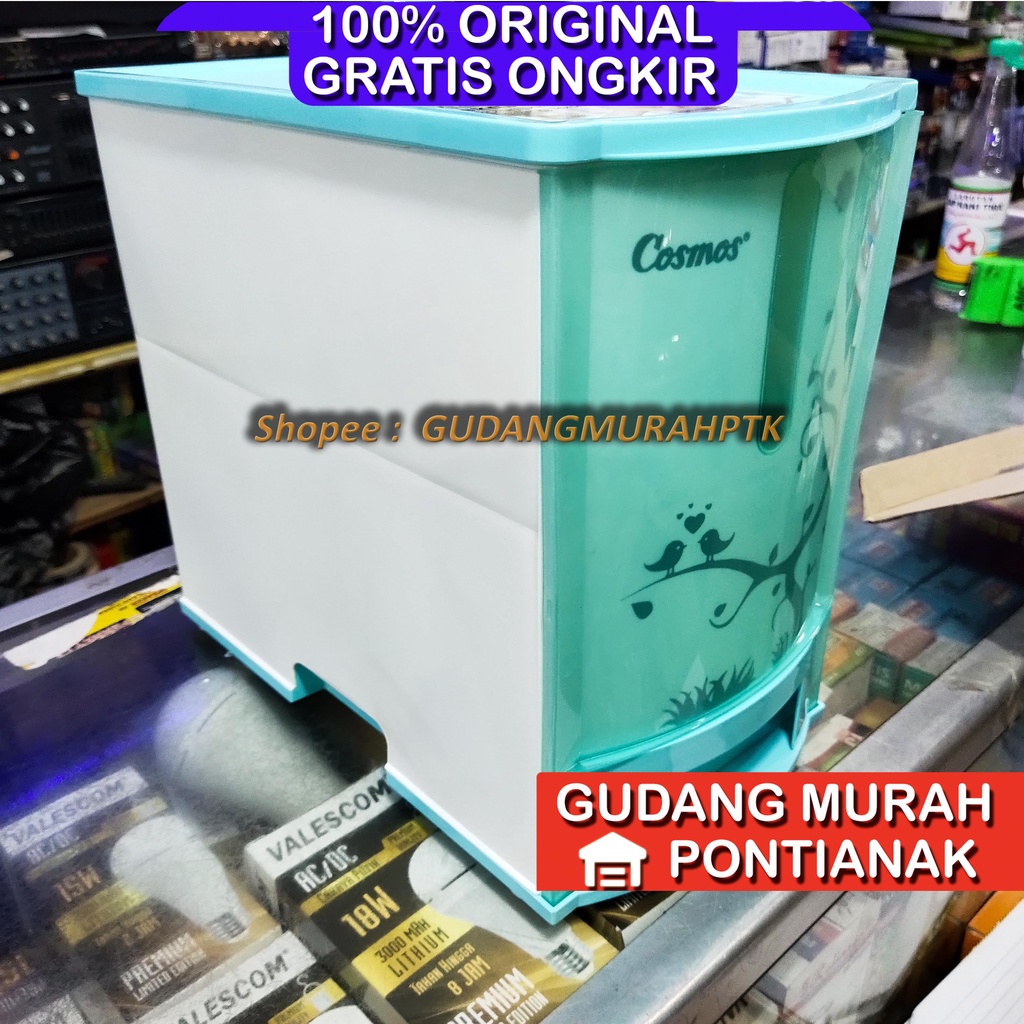 Ricebox Cosmos Tempat Beras 007 PUNDI 7KG Kotak Penyimpanan Beras