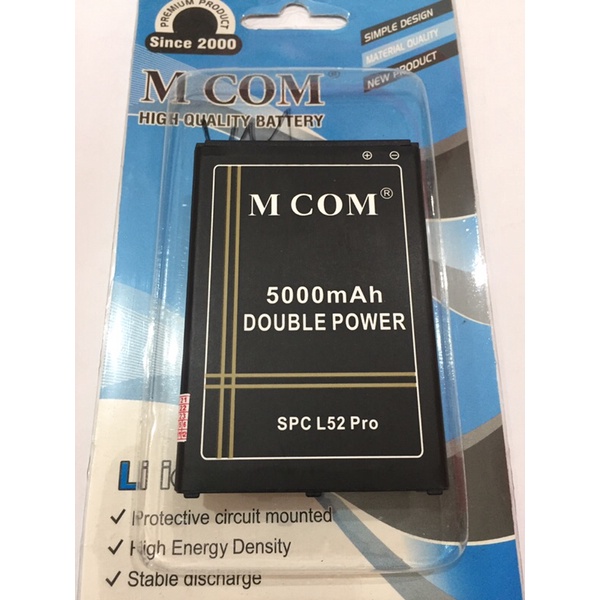 baterai SPC L52 pro double power