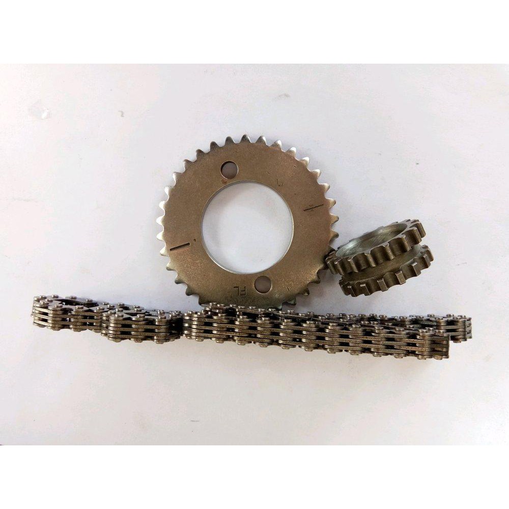 kamprat kamrat 4 lapis set gigi timing dan sentrik ukuran 102 L untuk tiger viar bukan 3 lapis ori