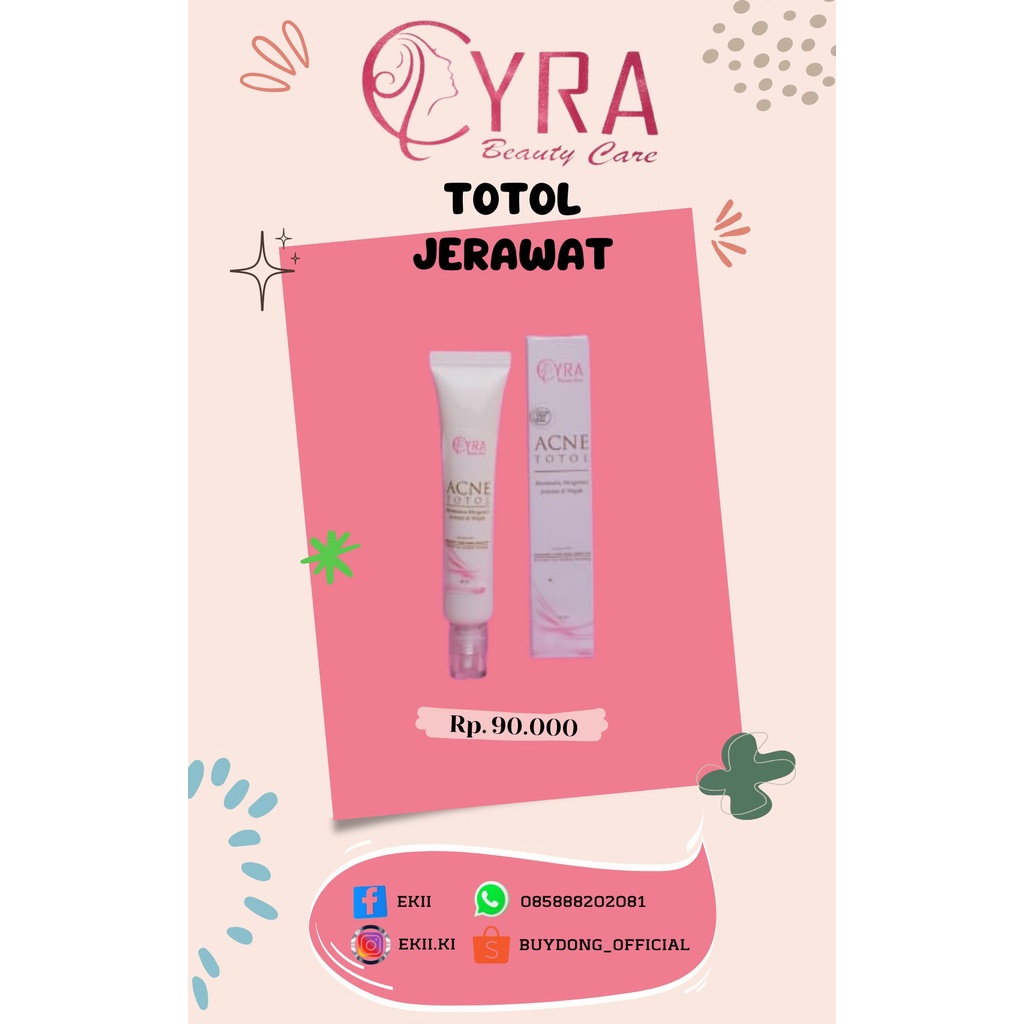 TOTOL JERAWAT CYRA BEAUTY CARE