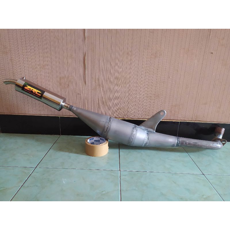 Knalpot Custom Bravo/Tornado/Sprinter Silincer Model Knalpot Ninja-Bravo Galvanis