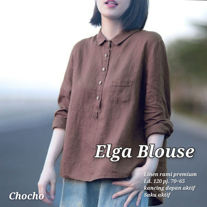 ELGA BLOUSE TERBARU