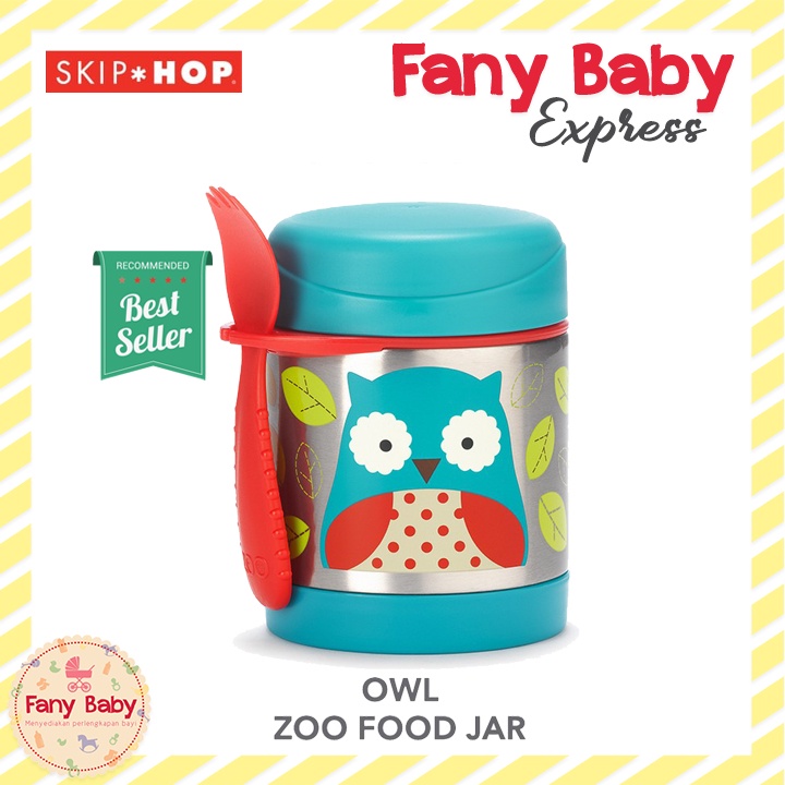 SKIP HOP ZOO INSULATED FOOD JAR