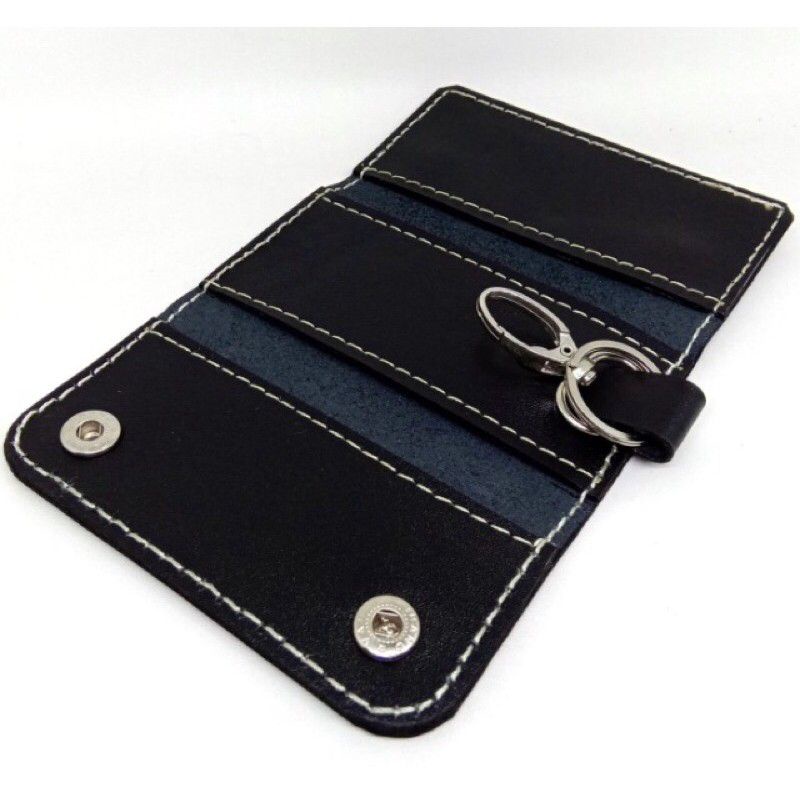 Gantungan Kunci Stnk Motor / Mobil Original Kulit Sapi Key Wallet By Soza