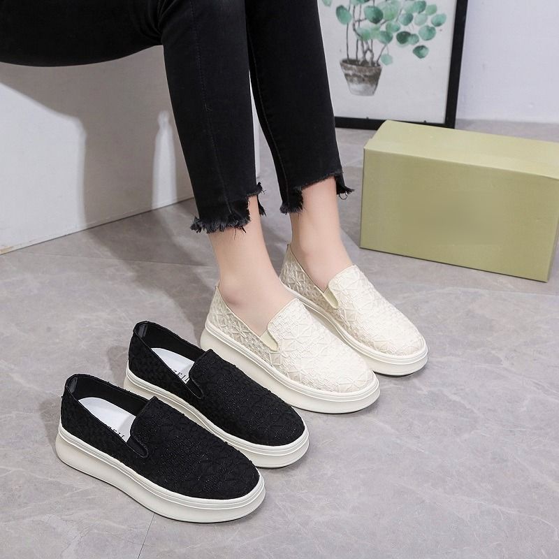 RYX - Davye Lace Sepatu Slip-On Wanita Fashion Casual - Ori Import