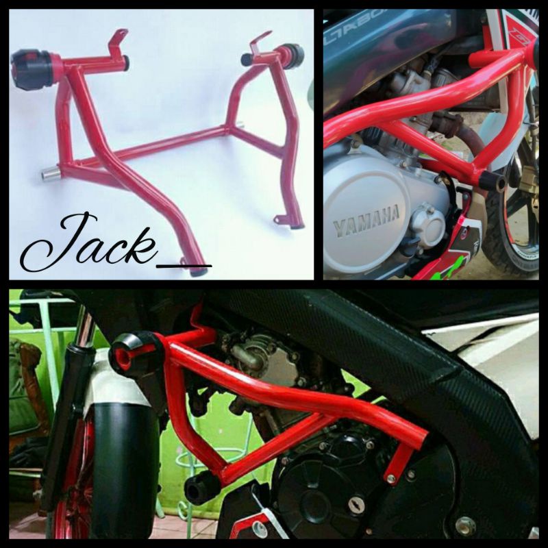 Crashbar Vixion new Vixion old