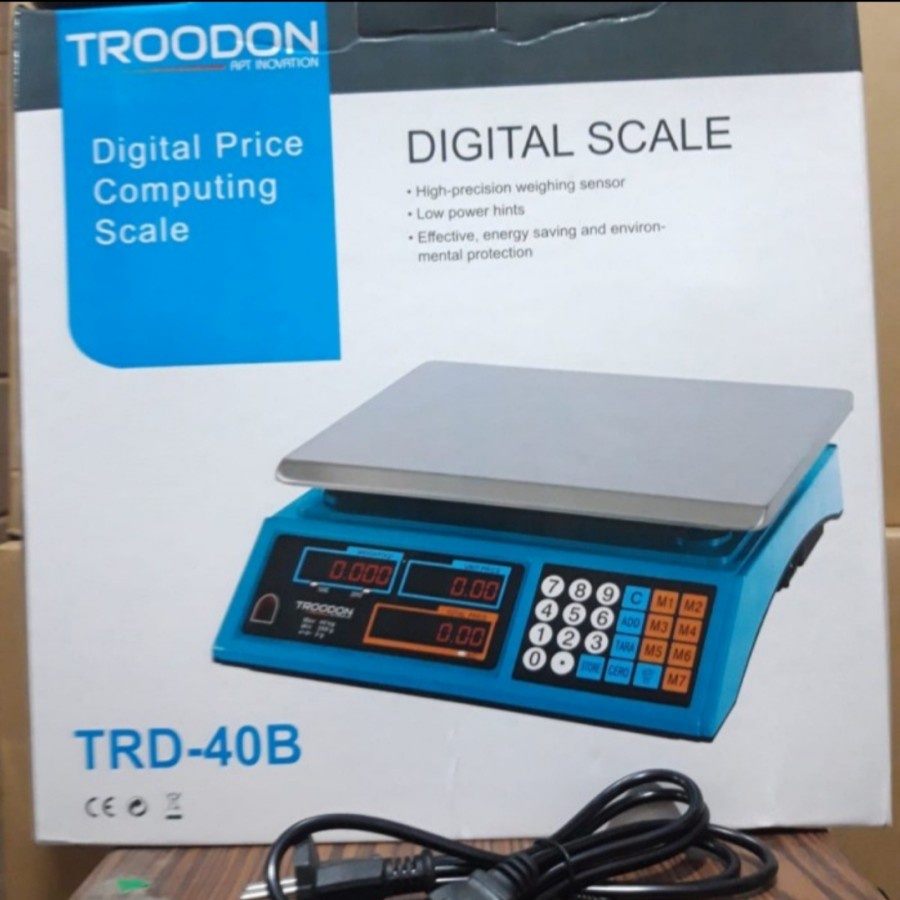 Timbangan Buah Digital Scale Double Computing  40kg - TROODON