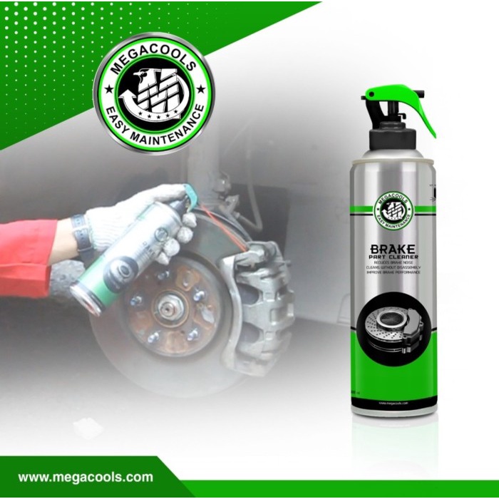 Megacools Brake Part Cleaner 500 ml Pembersih Rem Mobil Sepeda Motor