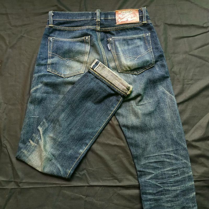 Selvedge denim second wingman denim