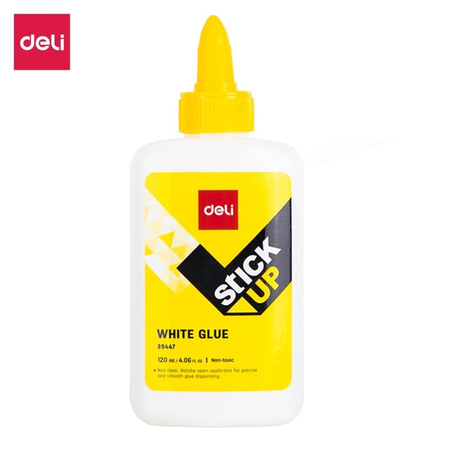

Deli | Lem Putih (White Glue) PVP Sticky UP | 120 ml | E39447