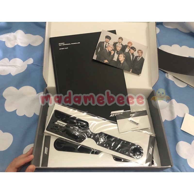 ATEEZ ATINY 1ST MEMBERSHIP atiny 1기 FANKIT PHOTOBOOK TRAVEL TAG POSTCARD