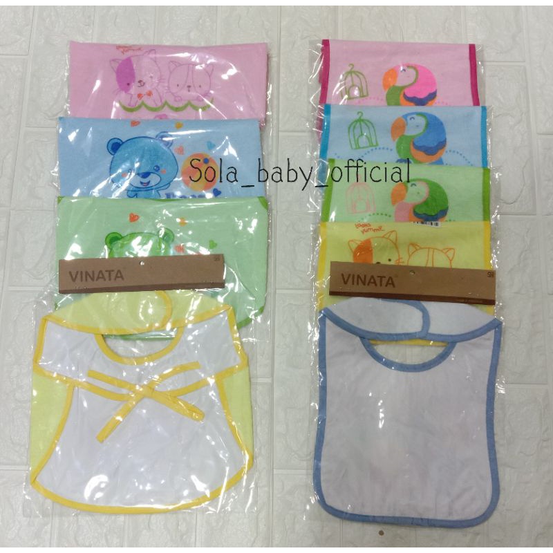 Vinata Celemek Makan Bayi/Celemek makan bayi