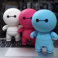 ITSTORE Speaker Wireless Bluetooth Mini Portable Bentuk Kartun Baymax Support TF / USB A9