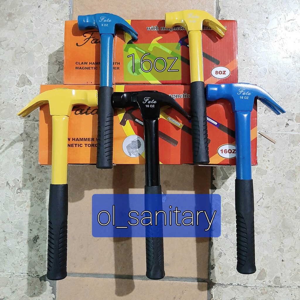 palu kambing / palu besar 16oz gagang besi / palu besi