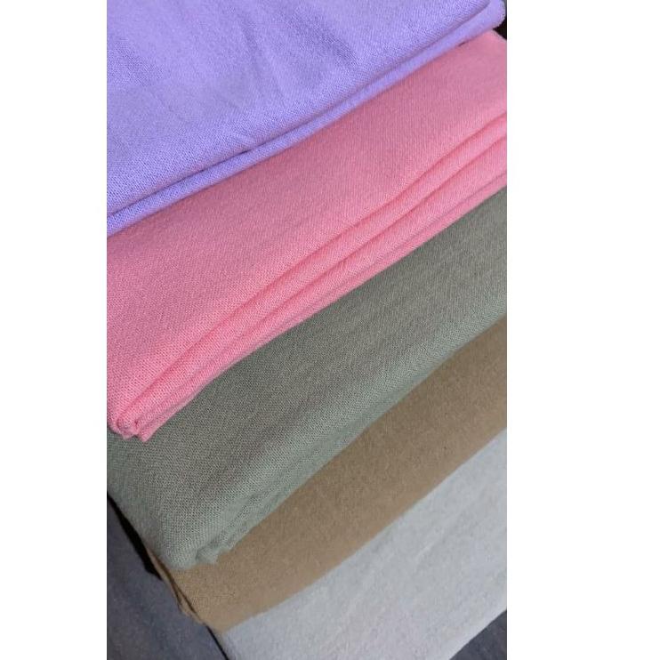 ➮ Kain Linen Angel Crepe | Linen Crepe [ PREMIUM | GRADE A ECER/GROSIR ] ☟