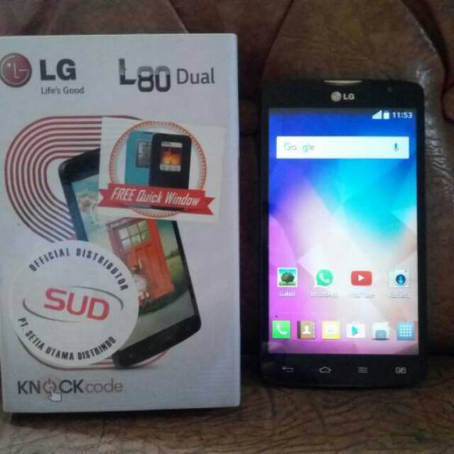 Handphone LG L80 Second