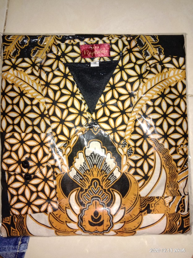 Batik Pria Yodha Pan Pen Size M - Xxl  Batik Solo Katun Sragenan Full Furing