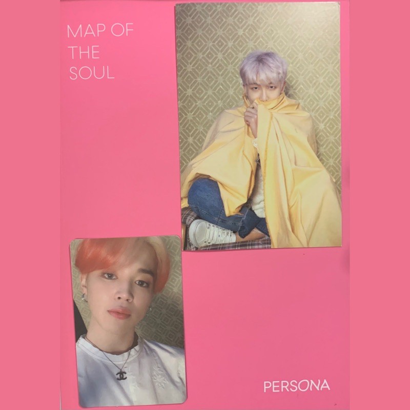 pc Jimin persona postcard RM persona BTS