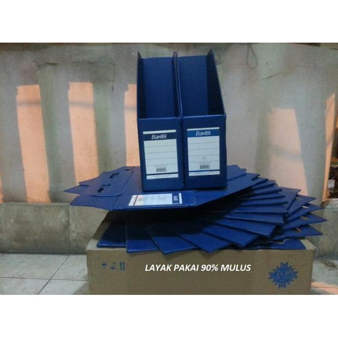 

BOX FILE BANTEX JUMBO 4011 01 BLUE - Hitam TERPERCAYA