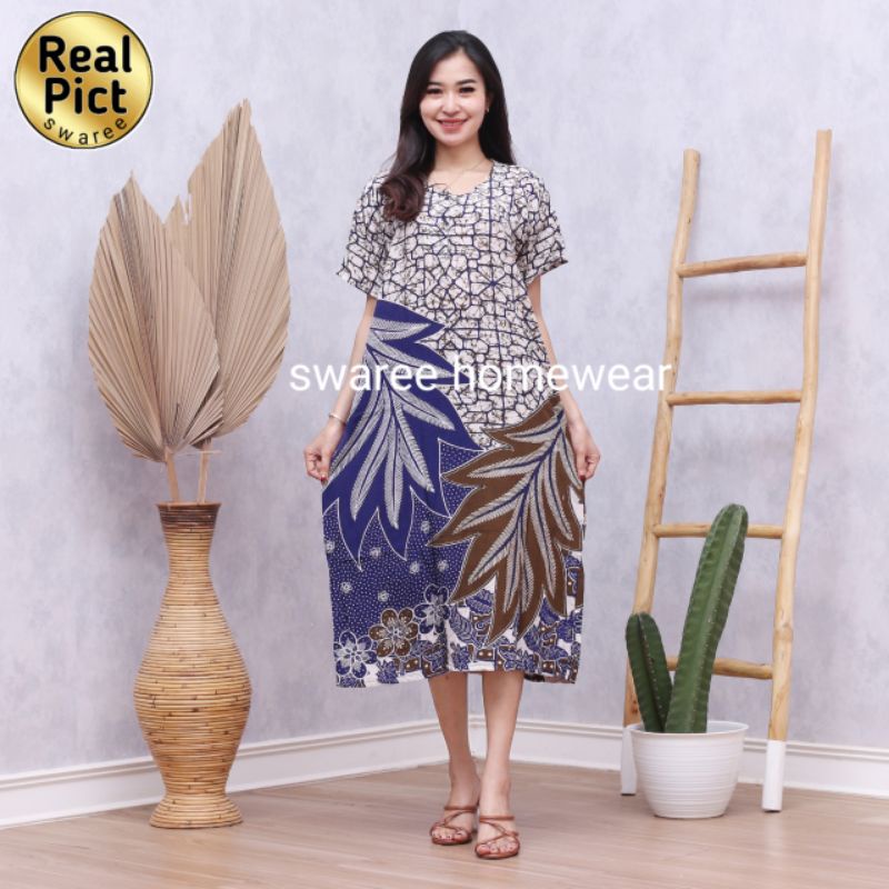 Daster  Busui Rayon Batik Pekalongan Murah Kekinian bisa pilih warna