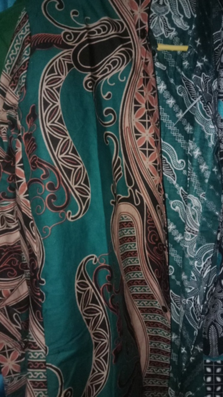 Batik Pria Lengan Panjang Slim Fit Kemeja Batik Pria Premium