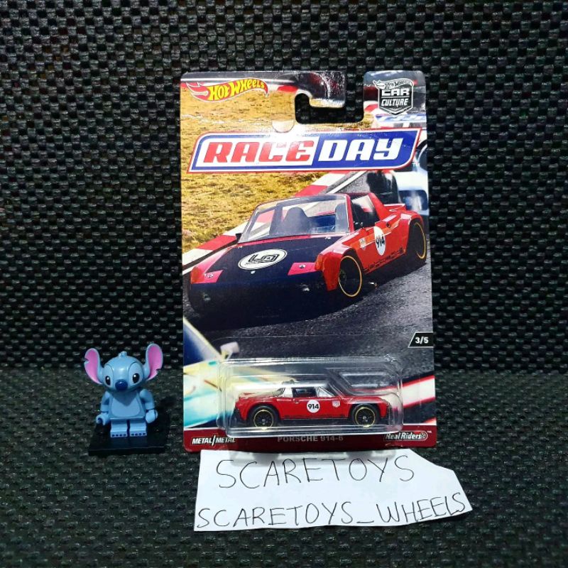Hot Wheels Hotwheels Porsche 914-6 914 6 merah Red race day premium