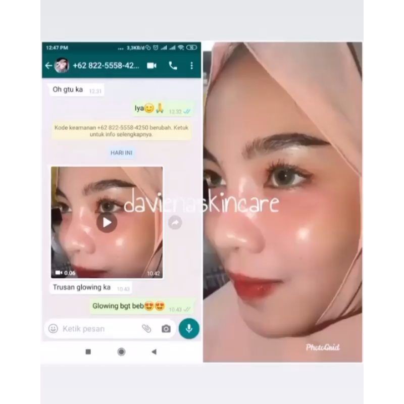 DAVIENA SKINCARE GLOWING SERIES|DISTRIBUTOR DAVIENA|BEST SELLER|davienaskincare.official|ramadhanidavin|davienaskincare.bdg|davienaskincarejabotabek|davienaskincarepalembang