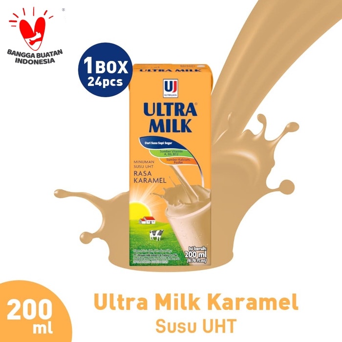 

Da2011Ca Ultra Milk Susu Uht Rasa Caramel 24X200Ml Xa201As