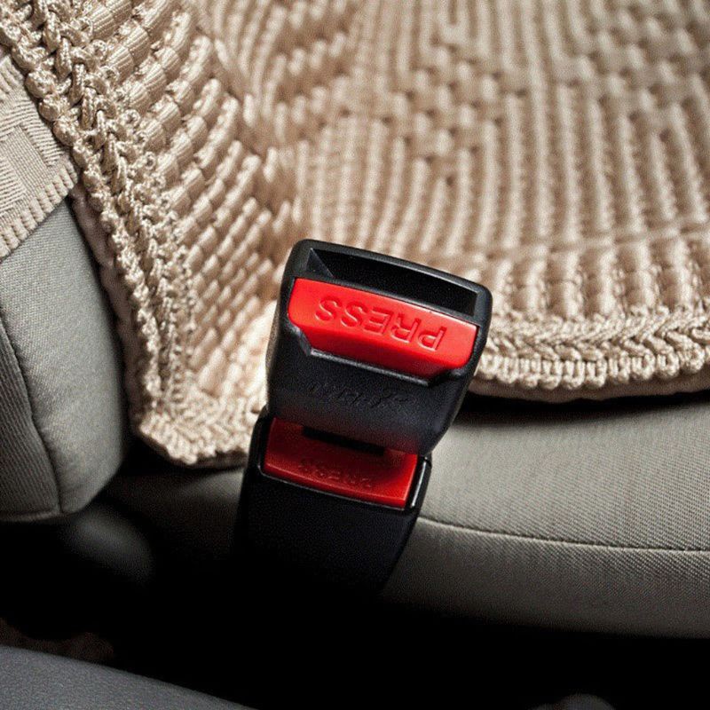 CRE  3 Color 1Pc Car Seat Belt Clip Extender Safety Seatbelt Lock Buckle Plug Thick Insert Socket