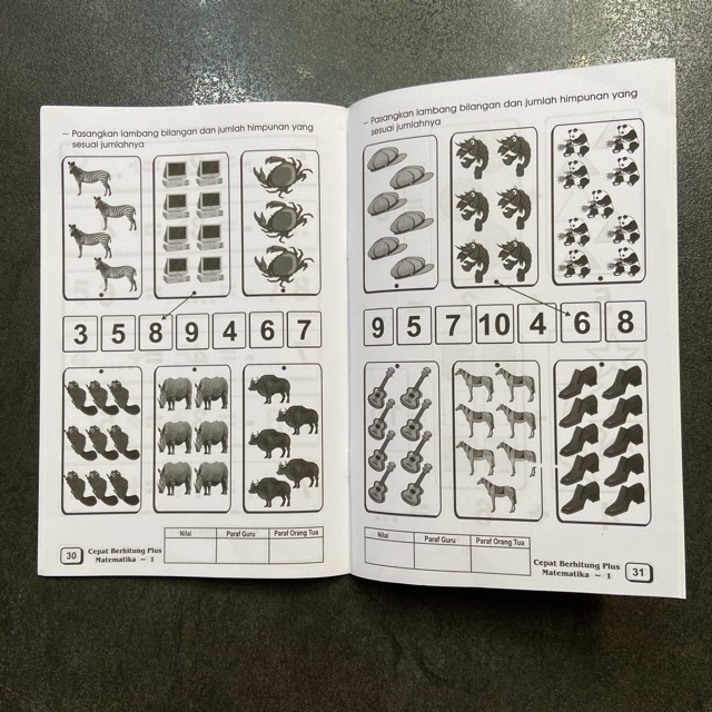 Buku Anak PAUD TK SD Cepat Berhitung Matematika Plus BH-3