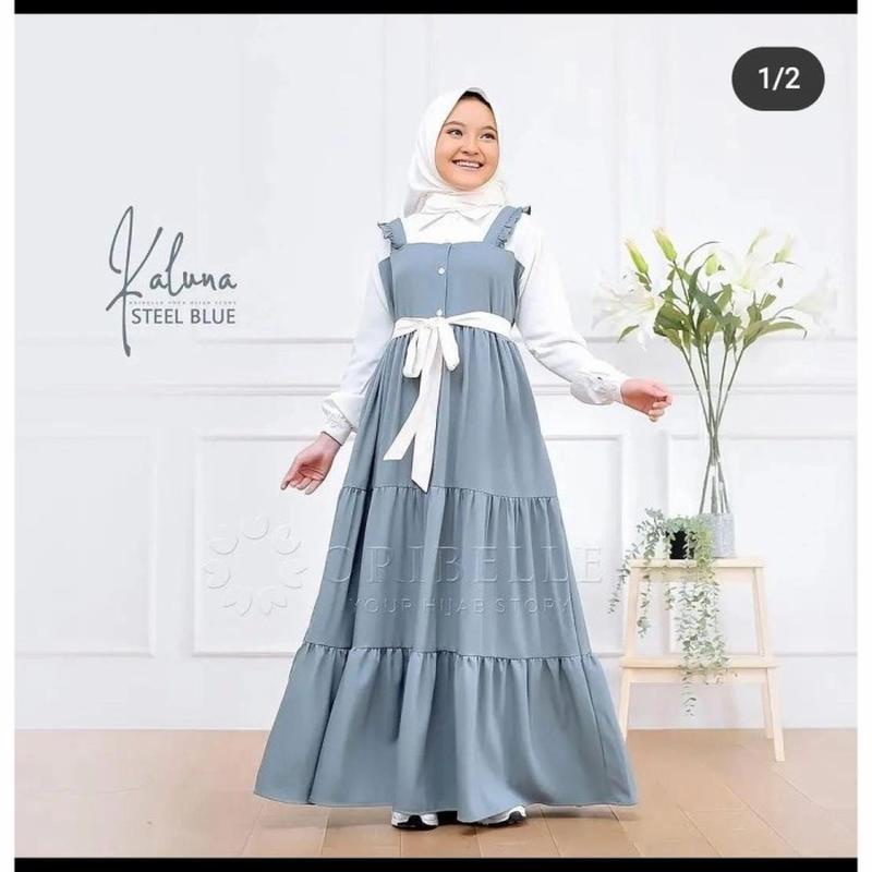 Promo Fashion Muslim Busana Anak Katun Lebaran Syari Jumbo Remaja Lucu Mewah Premium Hijab Tanggung 