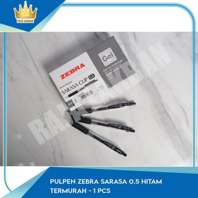 

Big Sale Pulpen ZEBRA Sarasa 0.5 Hitam TERMURAH - 1 Pcs Cuci Gudang Awal Tahun